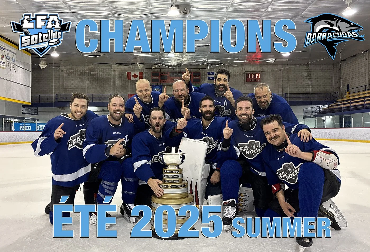Champions ete 2025 - barracudas